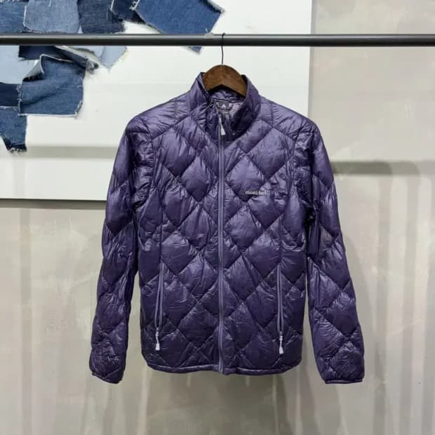 (95) 몽벨 여성 아웃도어 거위털 다운 패딩