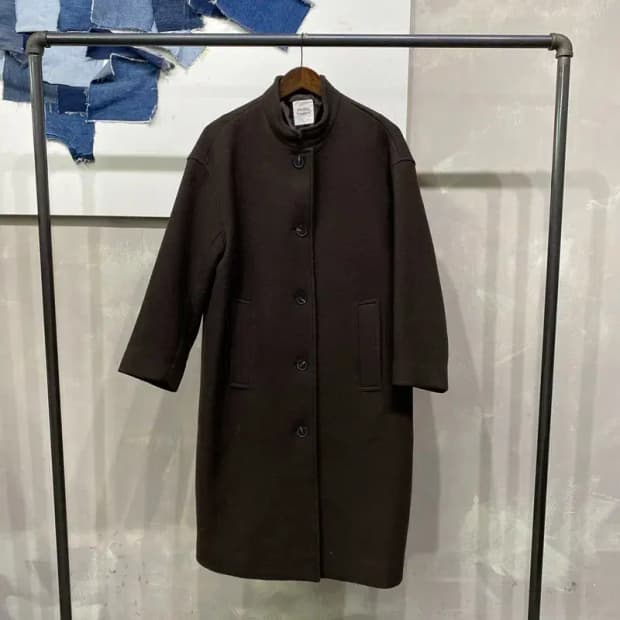 (90) 스튜디오톰보이 여성 모직 롱코트