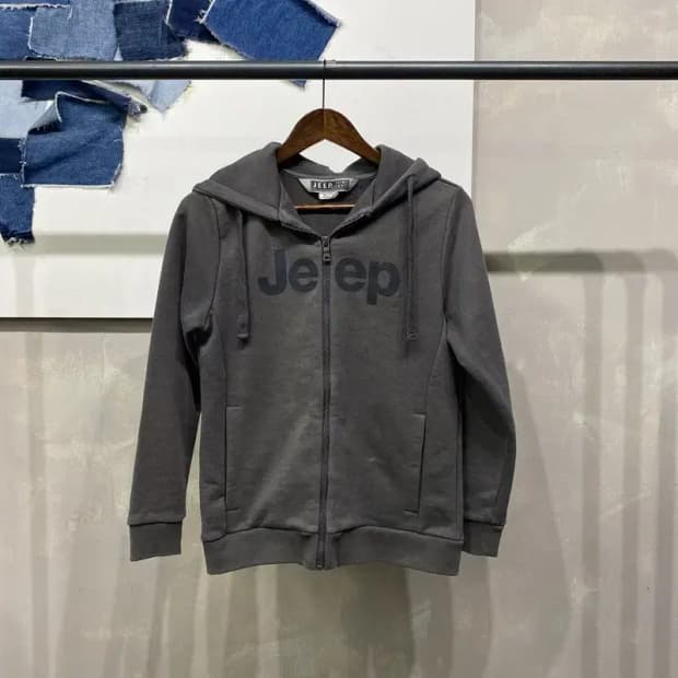 (90) 지프 여성 캐주얼 프린팅 후드집업 자켓