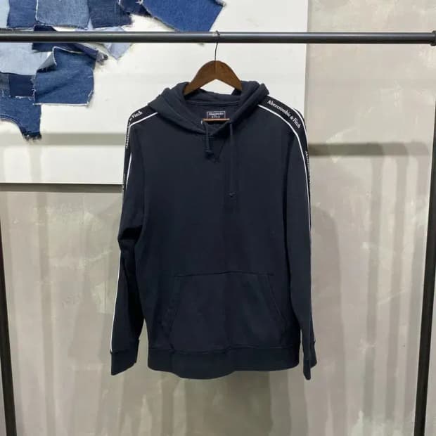 (105) 아베크롬비 스트릿 사이드라인 기모 후드티
