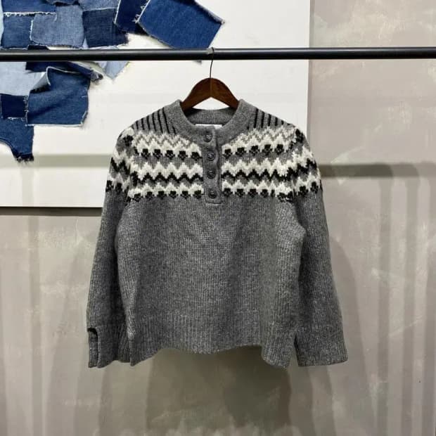 (95) 자라 ZARA 여성 크롭 니트