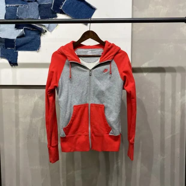 (90) 나이키 여성 스트릿 후드집업 자켓