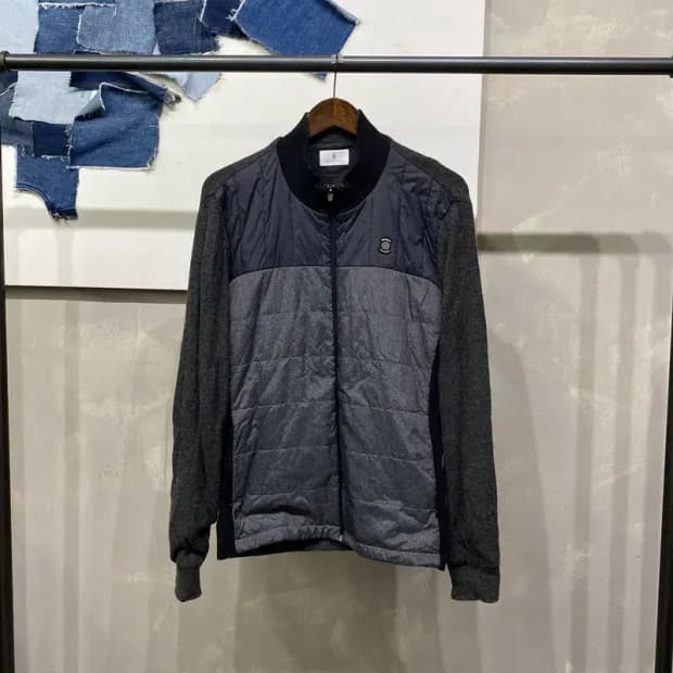 (100) 와이드앵글 골프 스포츠 경량패딩 집업 자켓