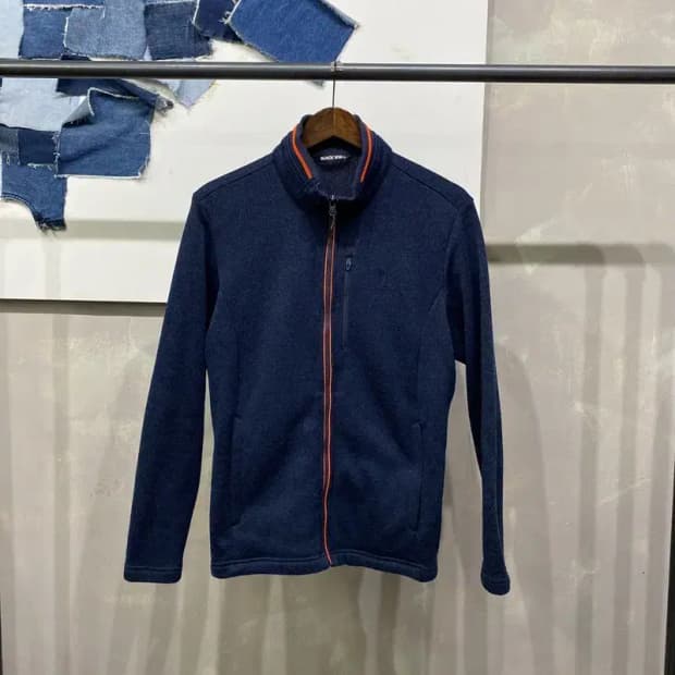 (100) 블랙야크 등산 아웃도어 플리츠 후리스 자켓