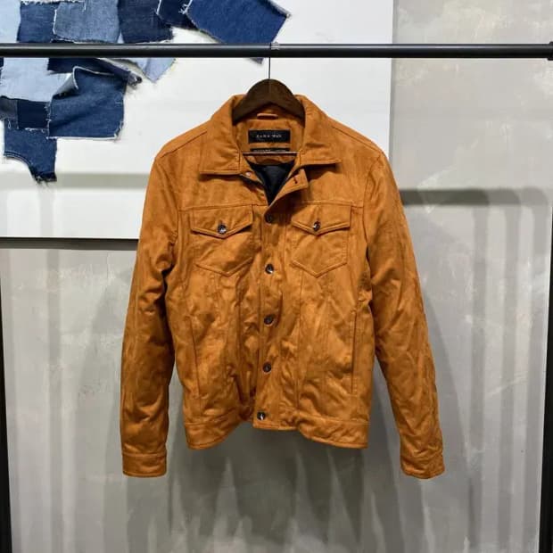 (95) 자라 ZARA 캐주얼 스웨이드 트러커 자켓