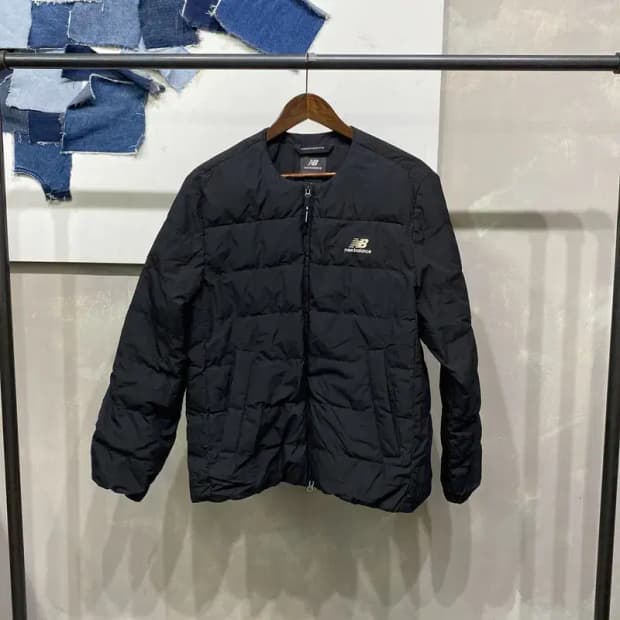 (100) 뉴발란스 캐주얼 구스다운 거위털 경량패딩