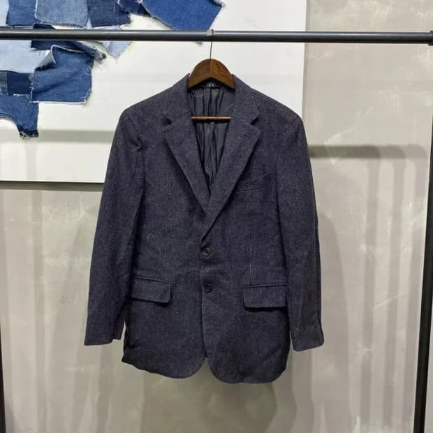 (105) 닥스 클래식 캐시미어 울 블레이저 자켓