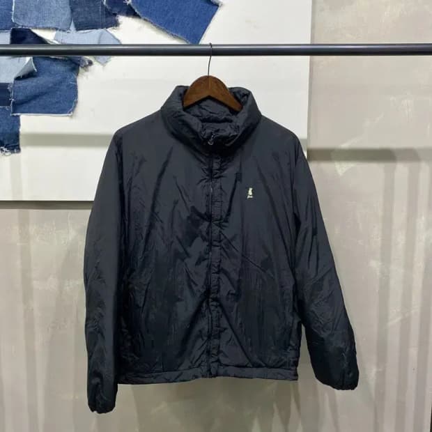 (90) 예일 캐주얼 스트릿 자수 패딩 점퍼