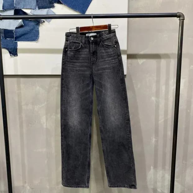 (23인치) 자라 ZARA 여성 흑청바지 데님팬츠