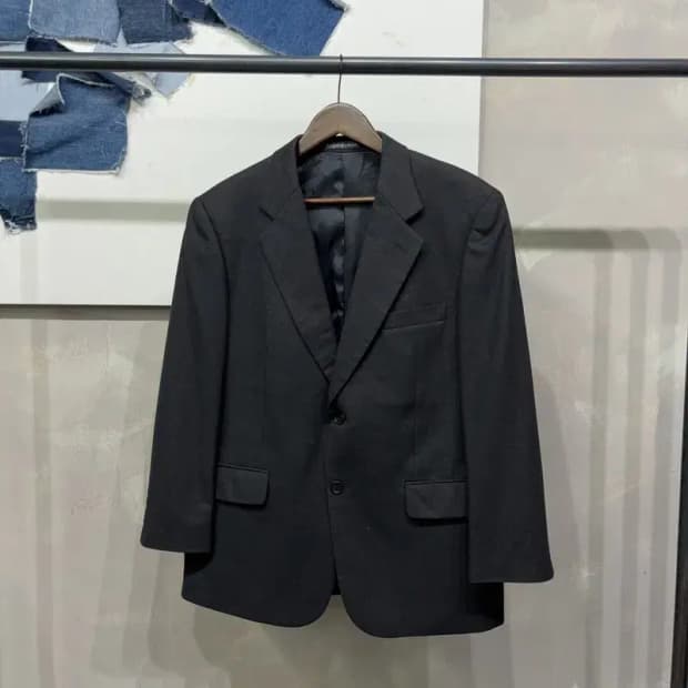 (100) 입생로랑 빈티지 울 블레이저 자켓