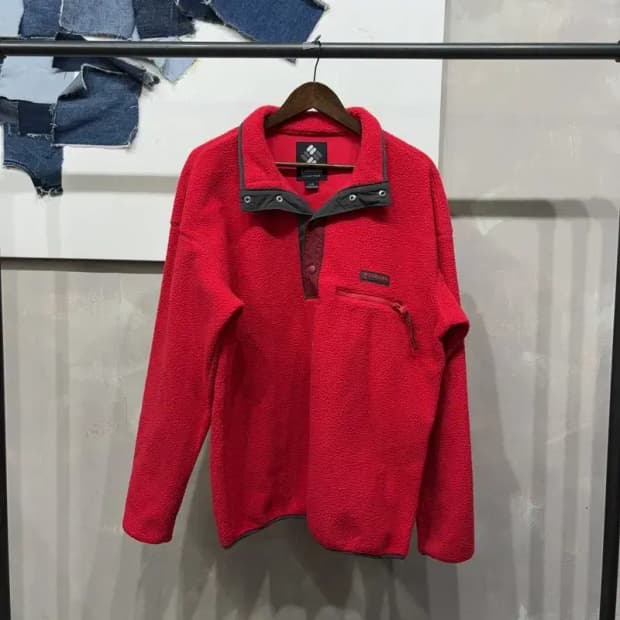 (105) 콜롬비아 등산 아웃도어 양털 후리스 긴팔 티