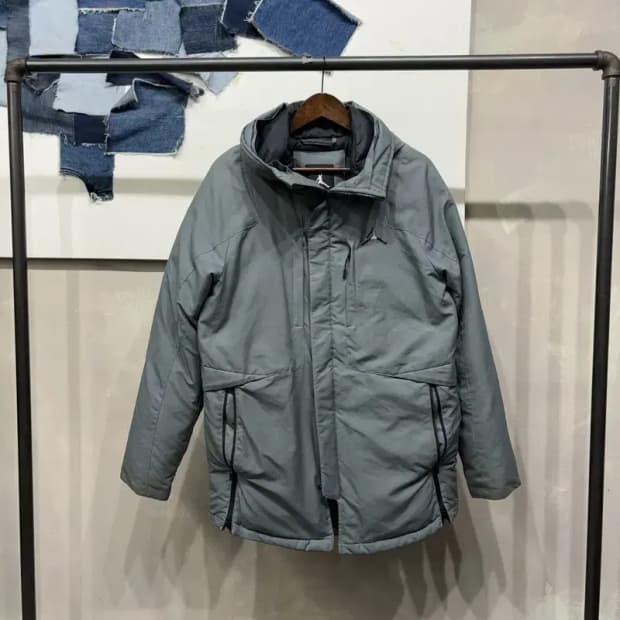 (90) 나이키 조던 스트릿 덕다운 오리털 하프패딩