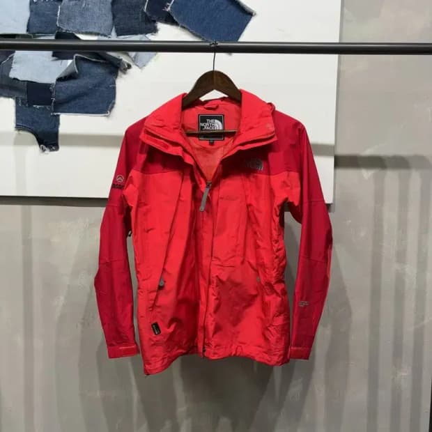 (85) 노스페이스 여성 등산 고어텍스 후드 바람막이 자켓