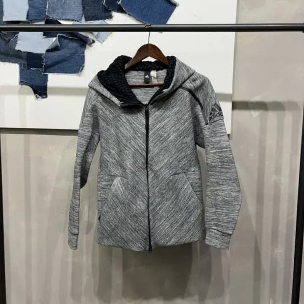 (100) 아디다스 운동 스포츠 후드집업 자켓