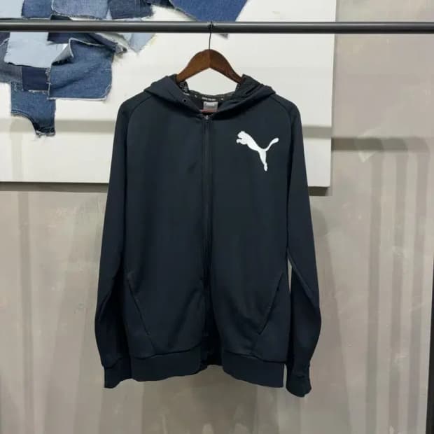 (105) 퓨마 스트릿 캐주얼 프린팅 후드집업 자켓