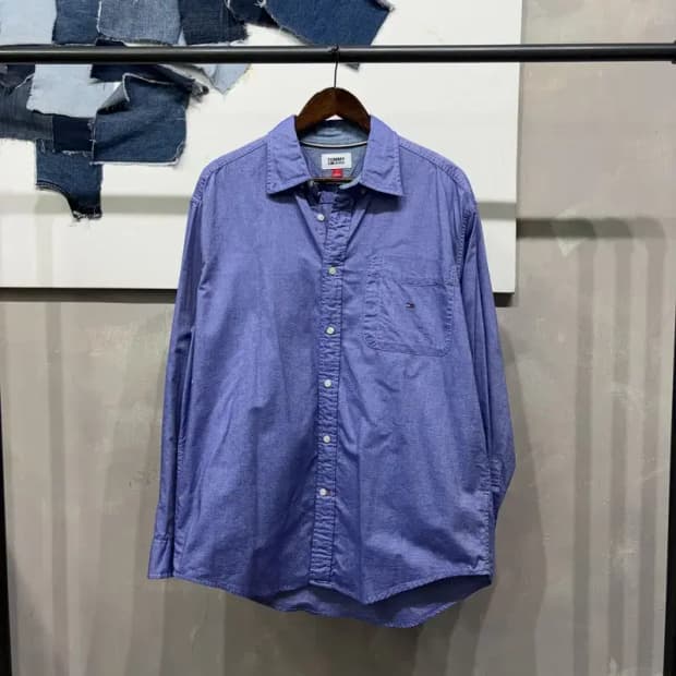 (110) 타미힐피거 캐주얼 포켓 셔츠 남방