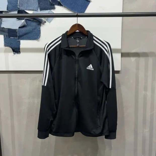 (105) 아디다스 캐주얼 스포츠 저지 집업 자켓