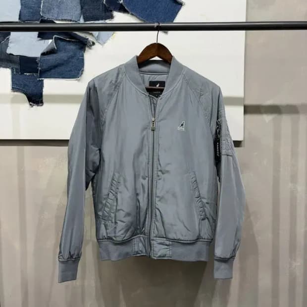 (95) 캉골 캐주얼 스트릿 블루종 점퍼