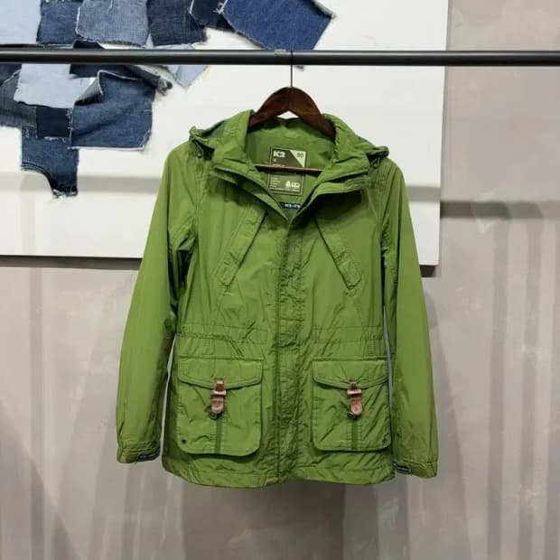 (90) K2 케이투 여성 멀티포켓 바람막이 야상 자켓