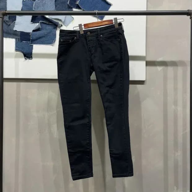 (27인치) 리바이스 여성 캐주얼 흑청바지 블랙진