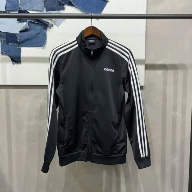 (95) 아디다스 운동 캐주얼 저지 집업 자켓