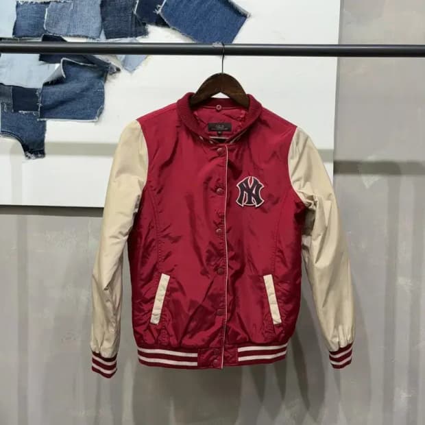 (85) MLB 뉴욕양키스 여성 캐주얼 야구잠바 바시티 자켓