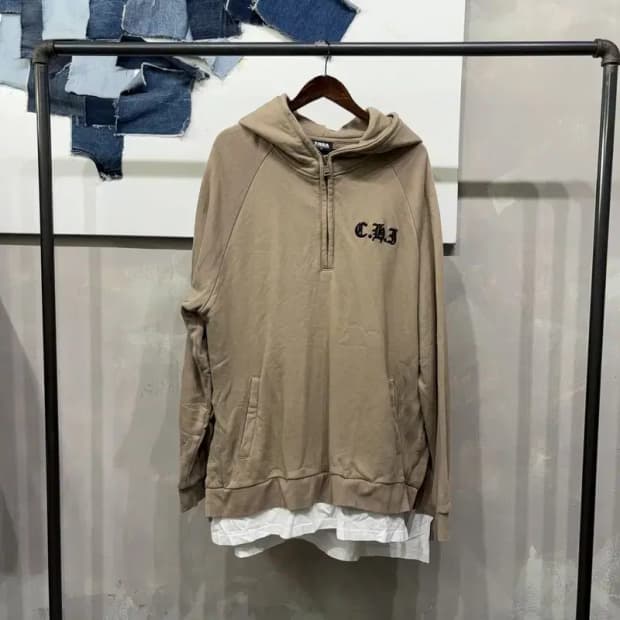 (빅사이즈) NBA 농구 스트릿 반집업 기모 백프린팅 후드티