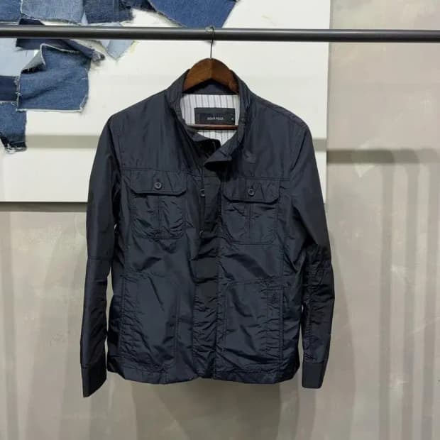 (95) 빈폴 여성 클래식 캐주얼 투포켓 바람막이 자켓