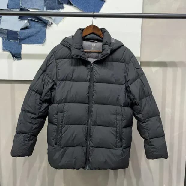 (95) 유니클로 캐주얼 후드 패딩 점퍼