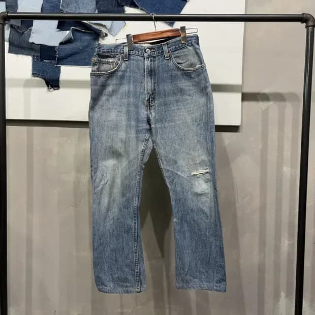 (33인치) 리바이스 557 캐주얼 부츠컷 청바지 데님팬츠