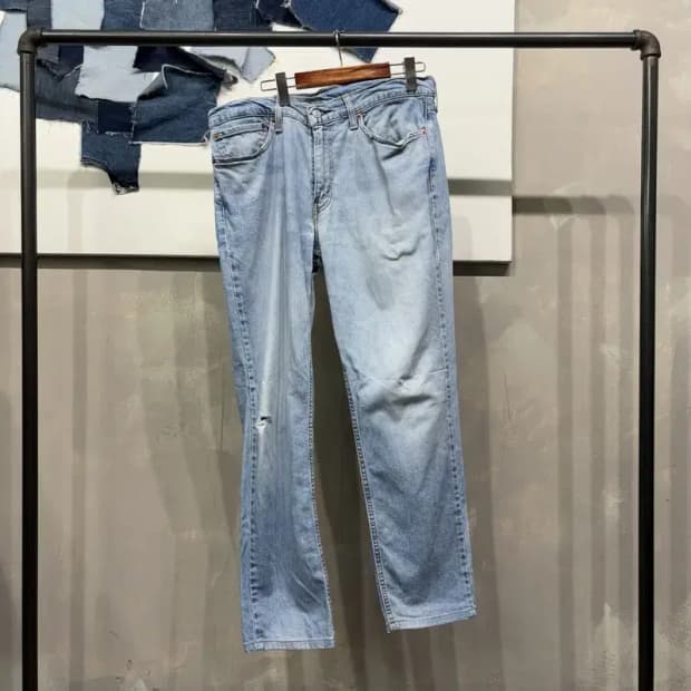 (34인치) 리바이스 511 캐주얼 연청바지 데님팬츠