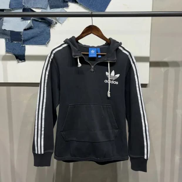 (100) 아디다스 캐주얼 유로파 반집업 후드티