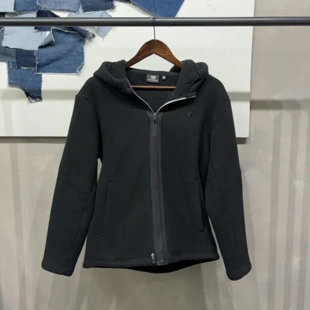 (95) 뉴발란스 캐주얼 스트릿 후리스 후드집업 자켓