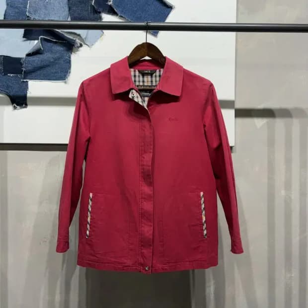 (95) 닥스 여성 캐주얼 클래식 코튼 숏 코트 자켓