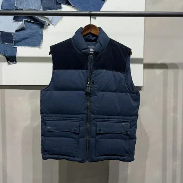 (100) 버커루 캐주얼 덕다운 오리털 패딩 조끼