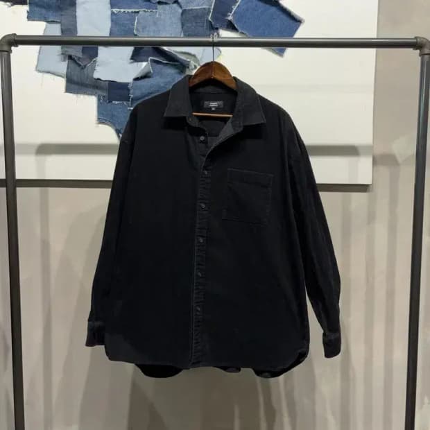 (110) 무신사스탠다드 무탠다드 캐주얼 골덴 코듀로이 셔츠