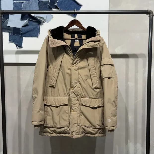 (100) 커버낫 스트릿 캐주얼 덕다운 오리털 패딩 점퍼