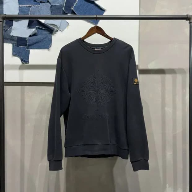 (100) 지프 캐주얼 클래식핏 맨투맨 긴팔 티