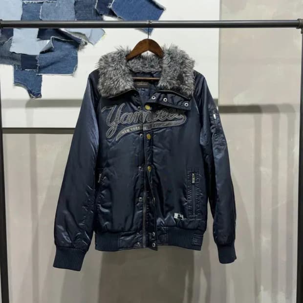 (100) MLB 뉴욕양키스 캐주얼 야구잠바 바시티 자켓