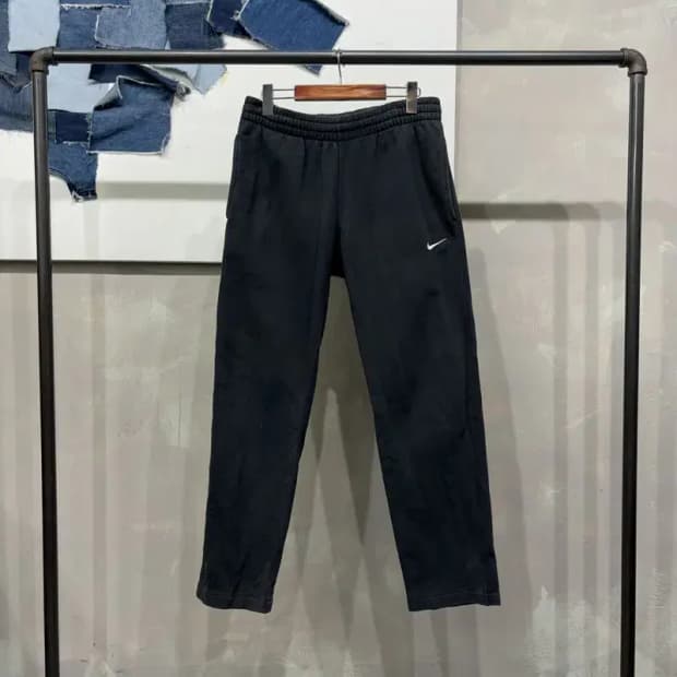 (30~32인치) 나이키 캐주얼 밴딩 기모 트레이닝팬츠 바지