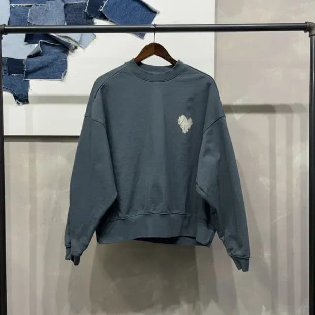 (95) 이에이 스트릿 캐주얼 백프린팅 맨투맨 긴팔 티