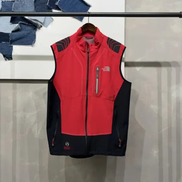 (110) 노스페이스 등산 아웃도어 조끼 집업 자켓