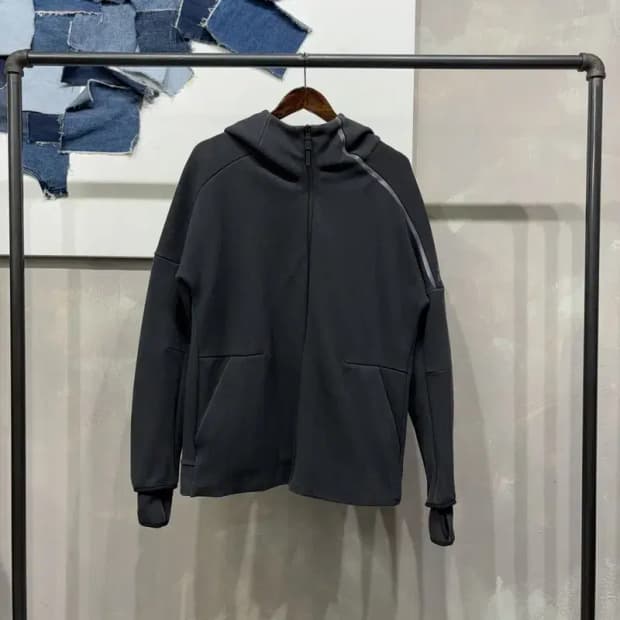 (110) 아디다스 스포츠 테크팩 후드집업 자켓