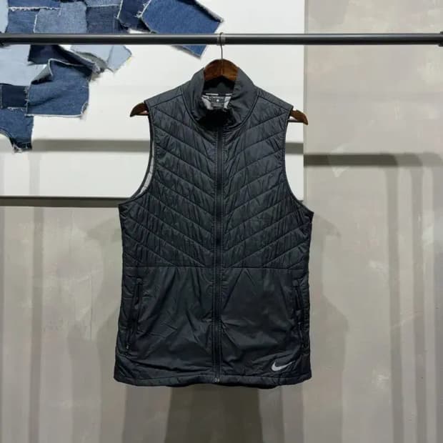 (100) 나이키 런닝 스포츠 에어로 경량 패딩조끼