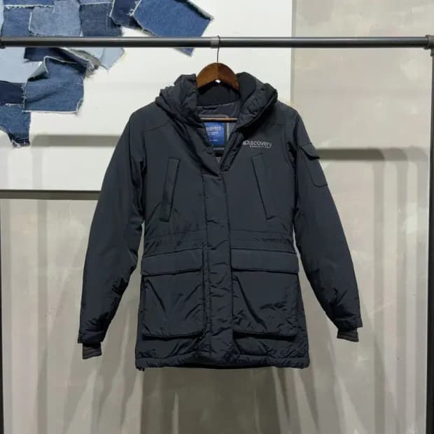 (90) 디스커버리 등산 아웃도어 덕다운 오리털 패딩 점퍼