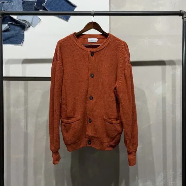 (100) 에스피오나지 스트릿 캐주얼 투포켓 울 가디건