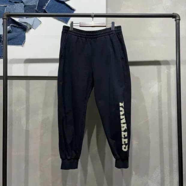 (30~32인치) MLB 뉴욕양키스 캐주얼 프린팅 밴딩 조거팬츠 운동바지