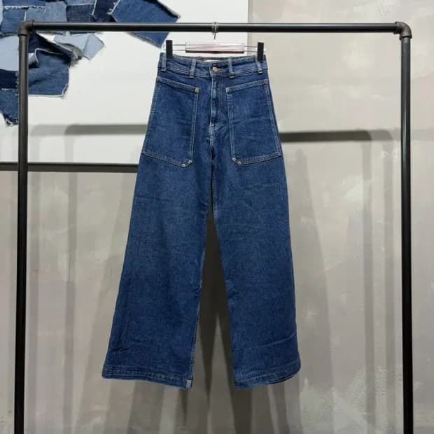 (24인치) 자라 ZARA 여성 캐주얼 포켓 청바지 데님팬츠