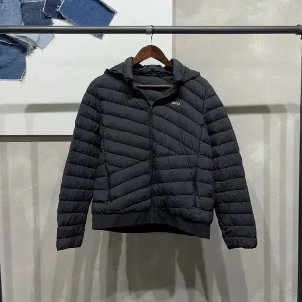 (95) 핑 여성 골프 스포츠 구스다운 거위털 후드 경량패딩