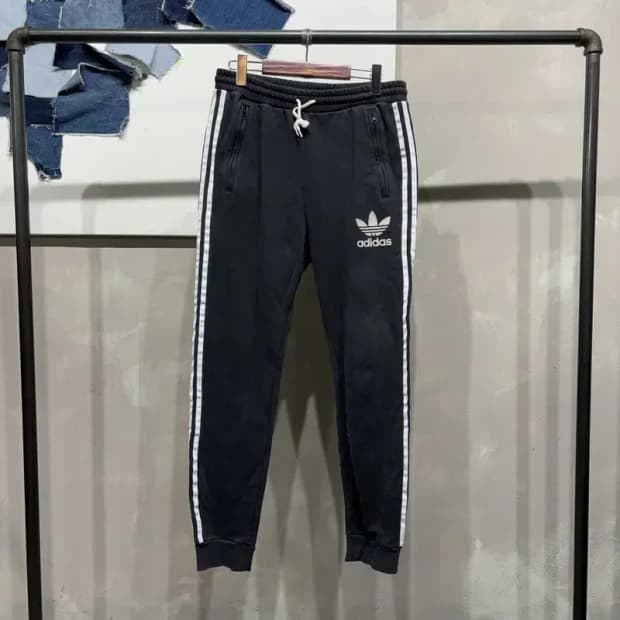 (32~34인치) 아디다스 스트릿 유로파 밴딩 기모 조거팬츠 운동바지